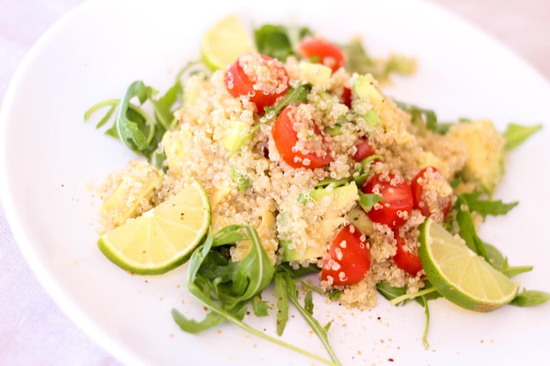 Quinoa Salad with Roasted Veggies